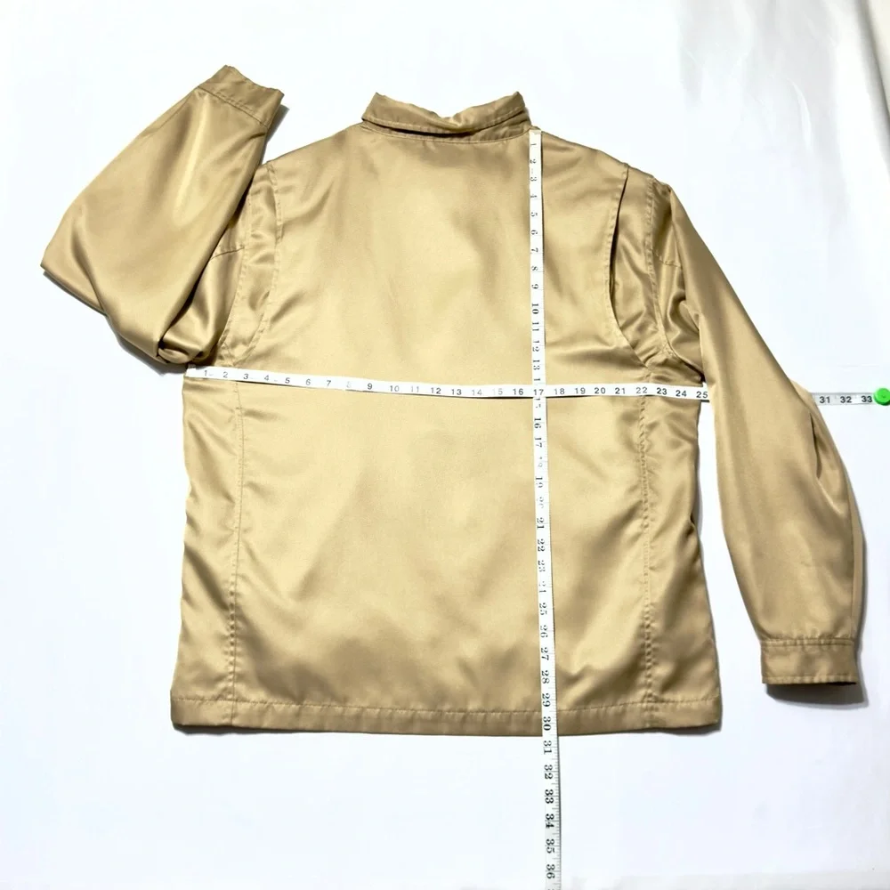 🔥Polo Golf Ralph Lauren Tan Lightweight Jacket Full Zipper Size XL - Picture 4 of 13